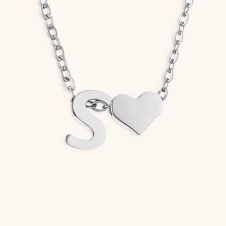 Ria™ | Hartvormige Ketting met Initialen