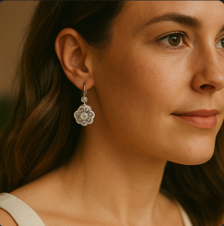 Mandala™ | Retro Crystal Earrings