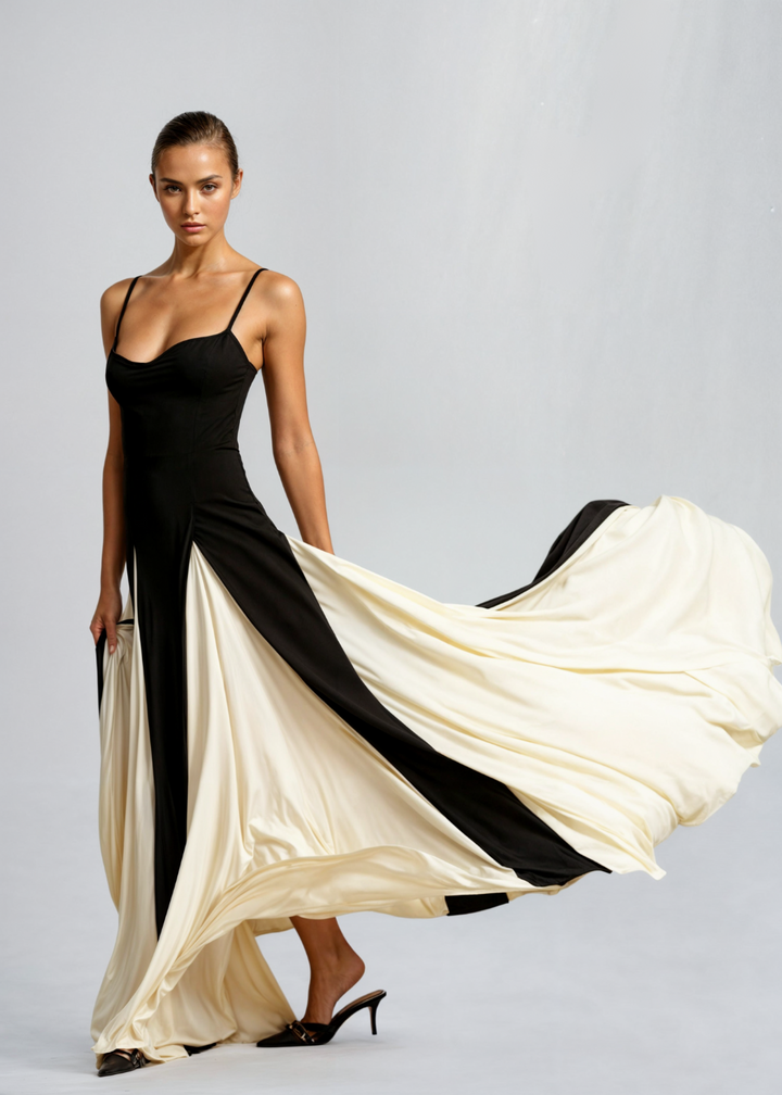 Sylvia | Elegante Maxi Dress