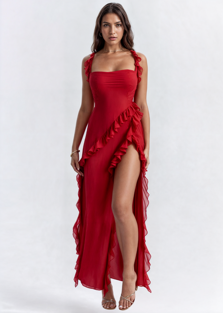 Sofia | Elegante jurk met uitsnijding aan de zijkant