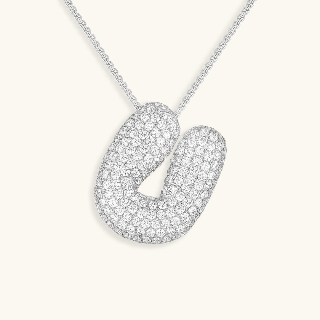 Bubble™ | Diamant Initialen Ketting
