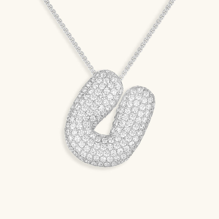 Bubble™ | Diamant Initialen Ketting