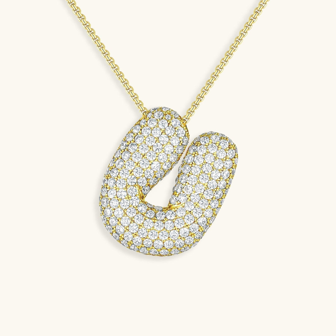 Bubble™ | Diamant Initialen Ketting