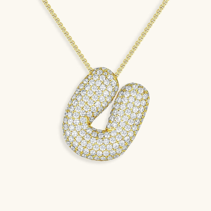Bubble™ | Diamant Initialen Ketting