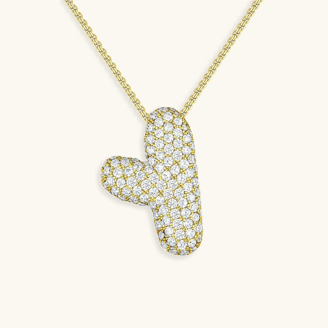Bubble™ | Diamant Initialen Ketting