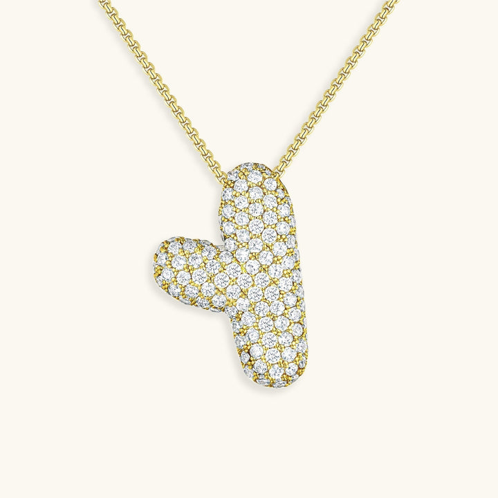 Bubble™ | Diamant Initialen Ketting