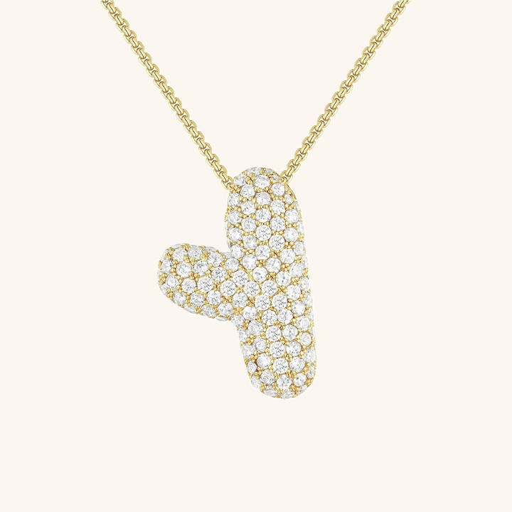 Bubble™ | Diamant Initialen Ketting