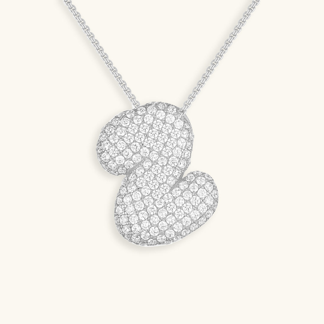Bubble™ | Diamant Initialen Ketting
