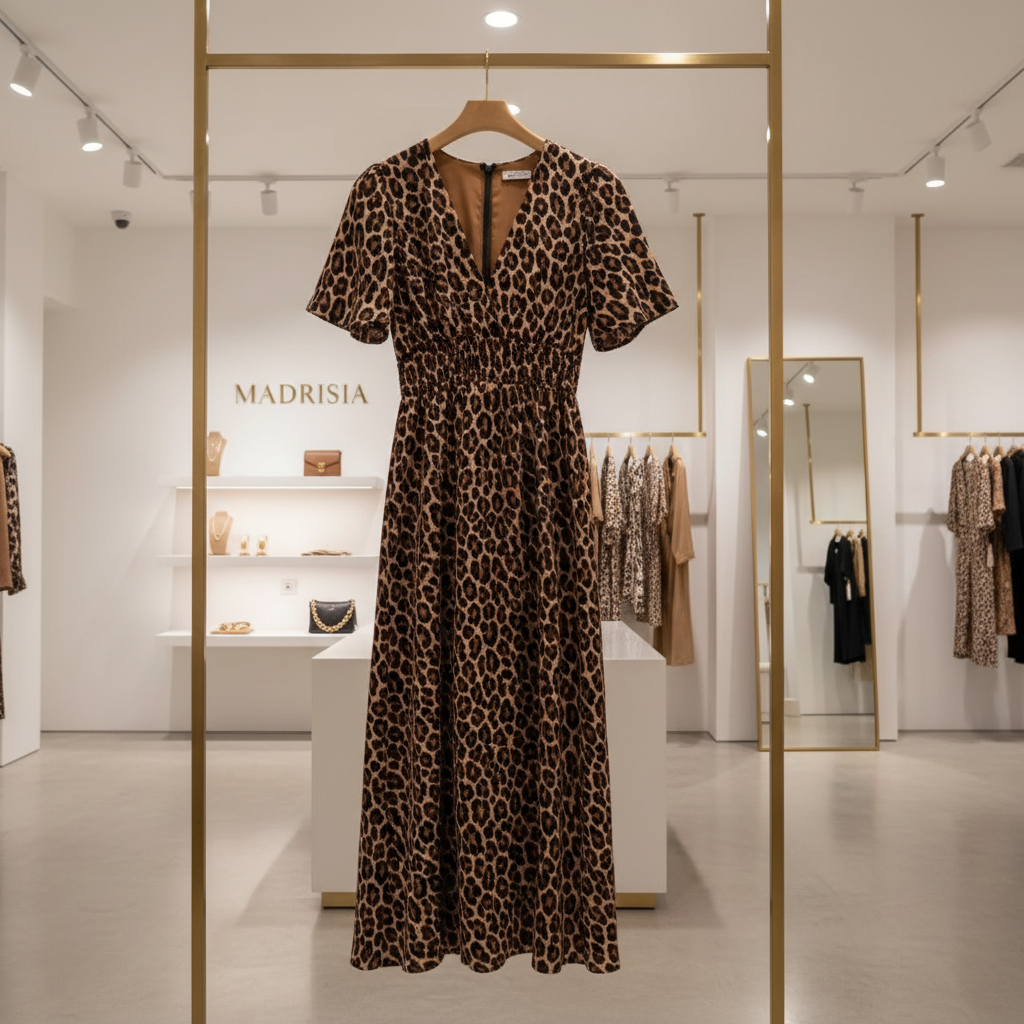 Estela - El maxi vestido de leopardo