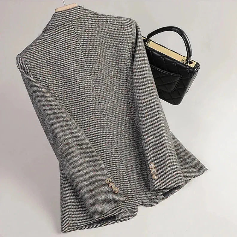 María - Blazer de tweed