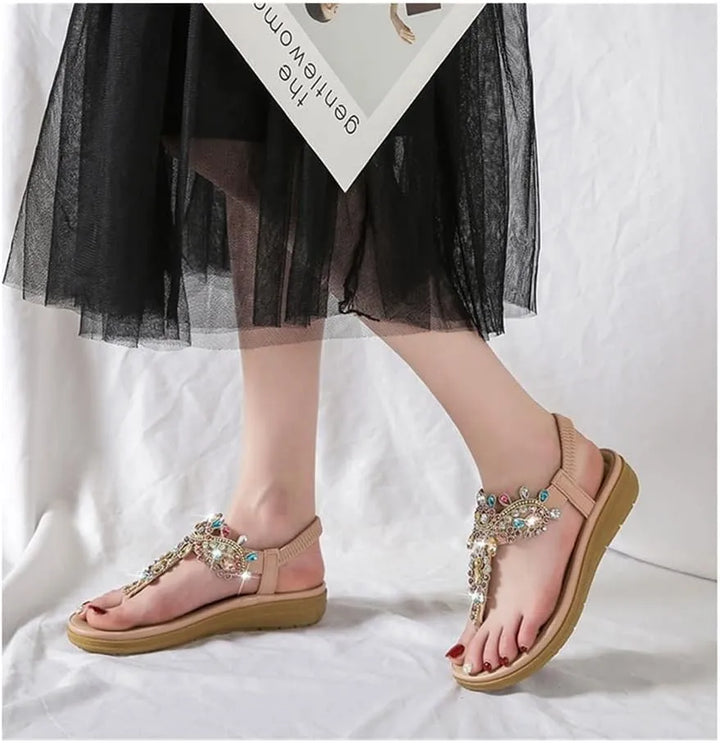 Esmeralda - Sandalias joya con diseño artesanal