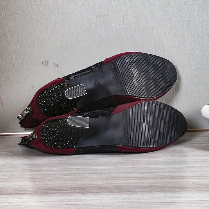 Isabel - Tacones altos de encaje