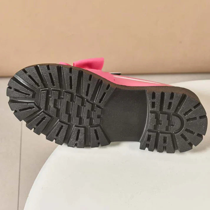 Violeta - Mocasines de plataforma con lazo