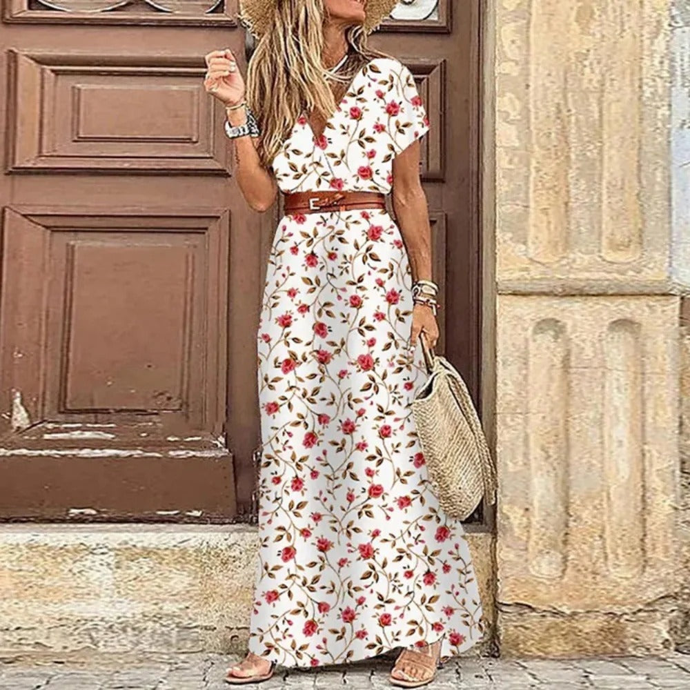 Teske™ - Maxi Ibiza Dress - Incluye cinturón
